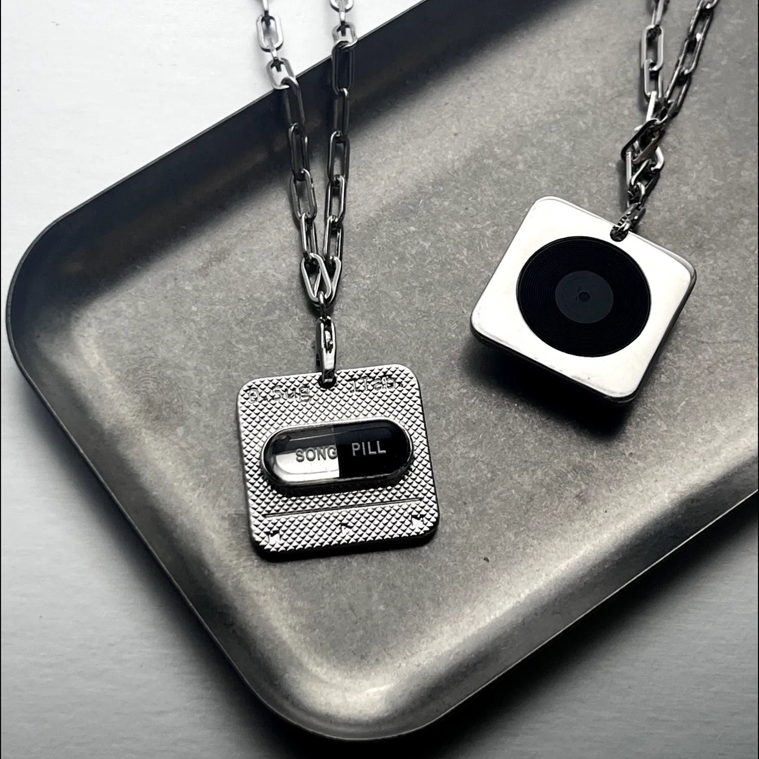 Custom NFC Music Capsule Necklace Music Sustained-release Capsule Necklace Gifts for Friends Music Gift Birthday Prescription