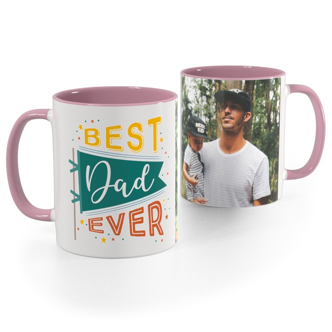 Custom Photo Mug for Father's Day Upload Your Image Create a Personalized Gift for Dad