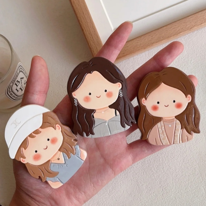 Custom Cartoon Portrait Fridge Magnet Personalized Gift with Cute Hand-Drawn Design for Lover - soufeelus