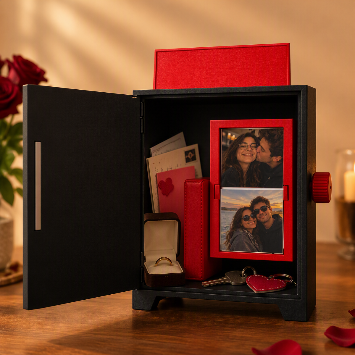 Personalized Love Memory Box – Custom Photo Flipbook Keepsake