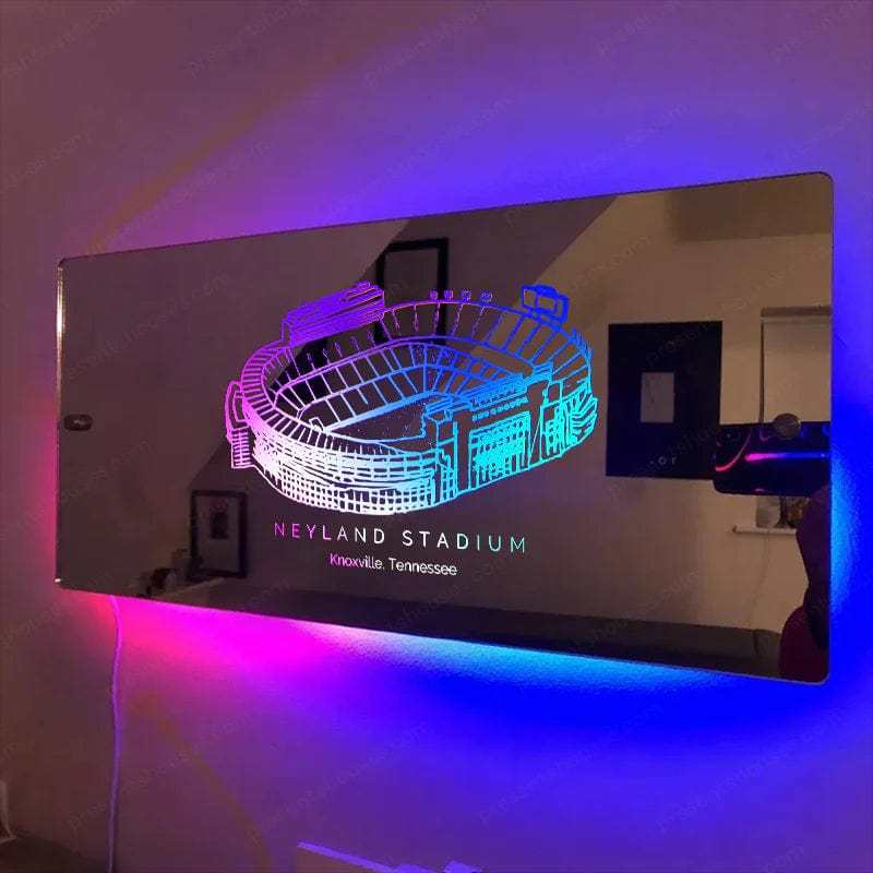 Michigan Stadium Football Stadium Mirror Light �C Gifts for Sports Lovers - Giftlab