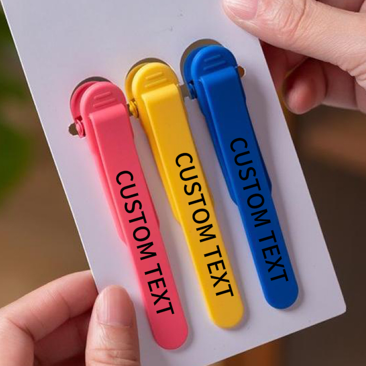 Custom Bookmarks with Text Automatic Silicone Book Clip Bookmarks Suitable for Reading Lovers Back to School