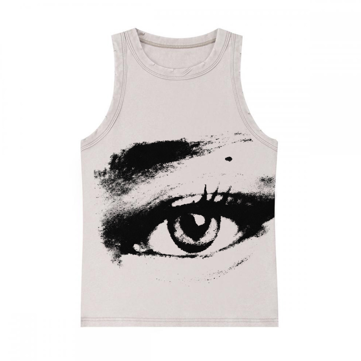 Custom Eye Vest Photo Ladies Vest Sleeveless T-Shirt