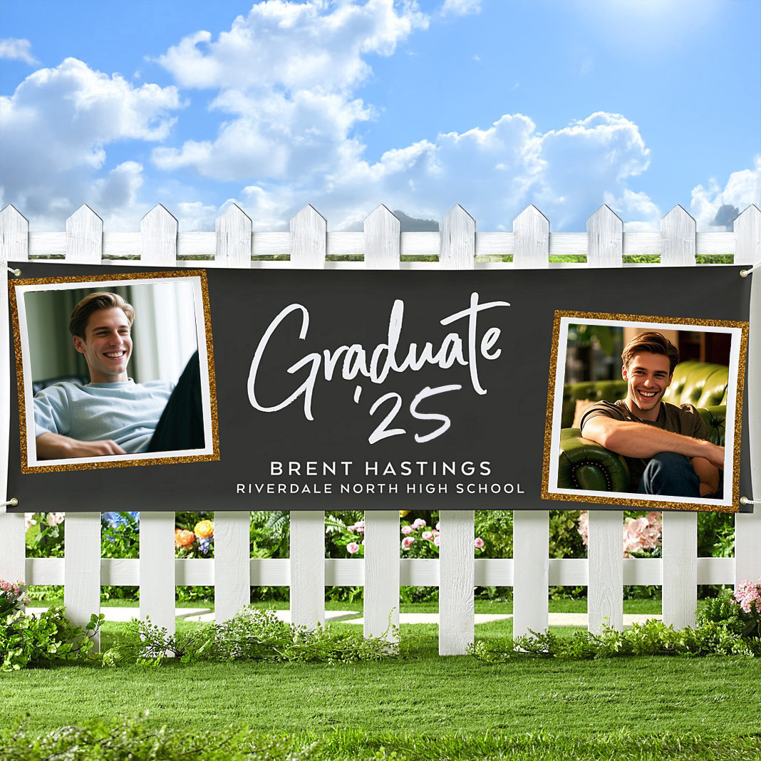 Sign of Success Graduation Photo Banner