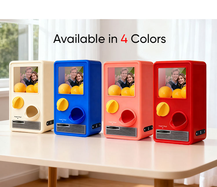 Personalized Music and Photo Music Gachapon Machine Custom Song Mini Record Box Retro Gifts for Her Christmas Gifts detail image 7