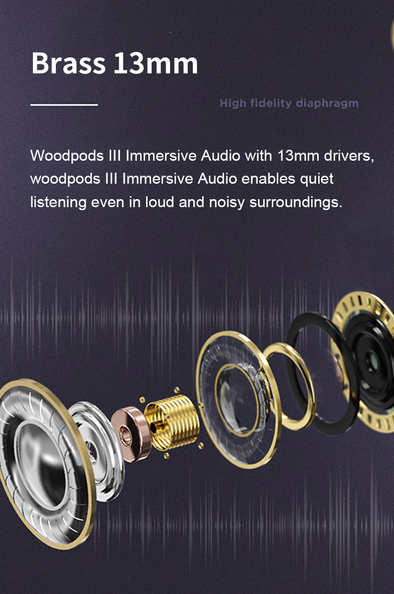 Personalized Name Wooden Tws in Ear Earphone BT5.3 Bluetooth Wireless Auriculares Sem Fio Inalambricos Eco Friendly Earbuds