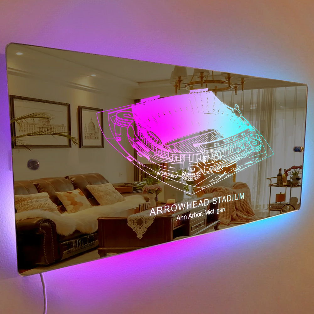 Football Stadium Mirror Light �C Gifts for Sports Lovers - Giftlab