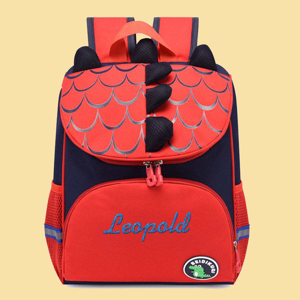 Personalized Name Embroidery Backpack Custom Unicorn Backpack School Bags Gift for Kids - soufeeltest
