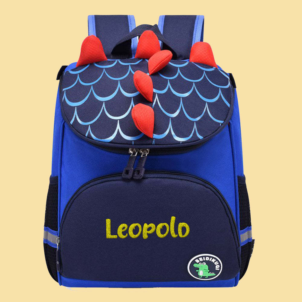 Personalized Name Embroidery Backpack Custom Unicorn Backpack School Bags Gift for Kids - soufeeltest