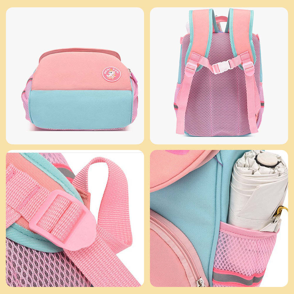 Personalized Name Embroidery Backpack Custom Unicorn Backpack School Bags Gift for Kids - soufeeltest