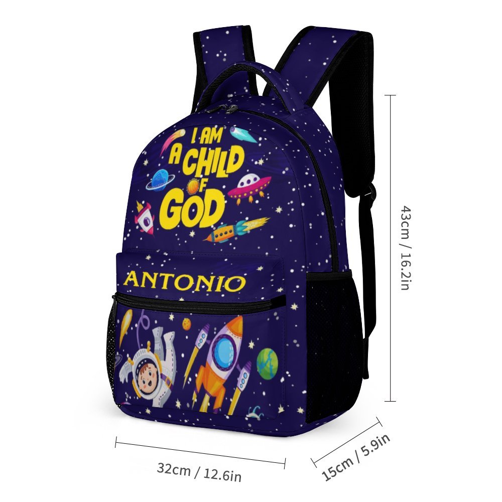 Personalized Am A Back To School Child Of God