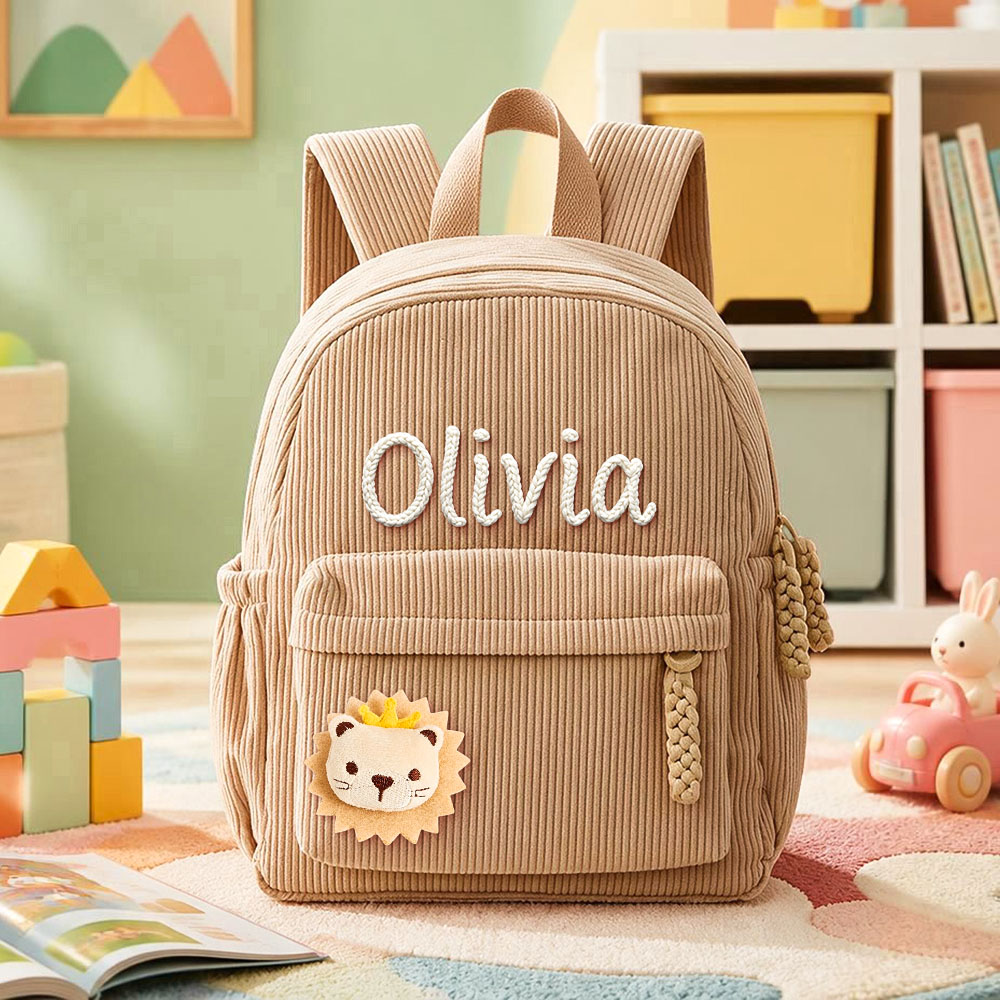 Personalized Toddler Backpack – Custom Kindergarten Backpack, Back to School & Summer Camp Bag detail