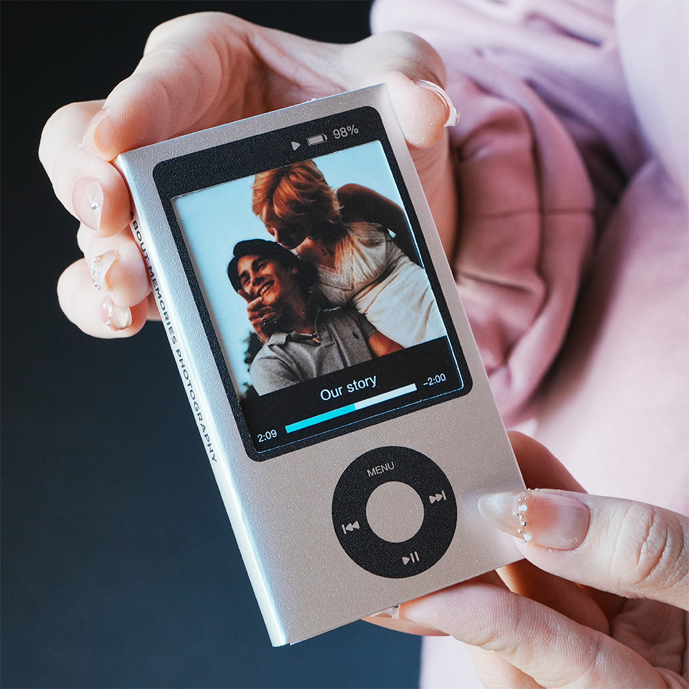 Photo Book Music Player Custom Mini Photo Album 16 Photos