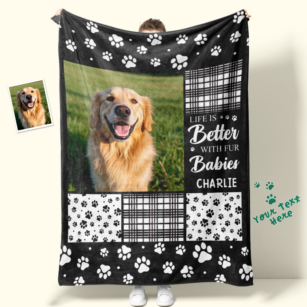 Custom Photo Blanket You Were My Favorite Hello And My Hardest Goodbye Owners Gift For Pet Lovers