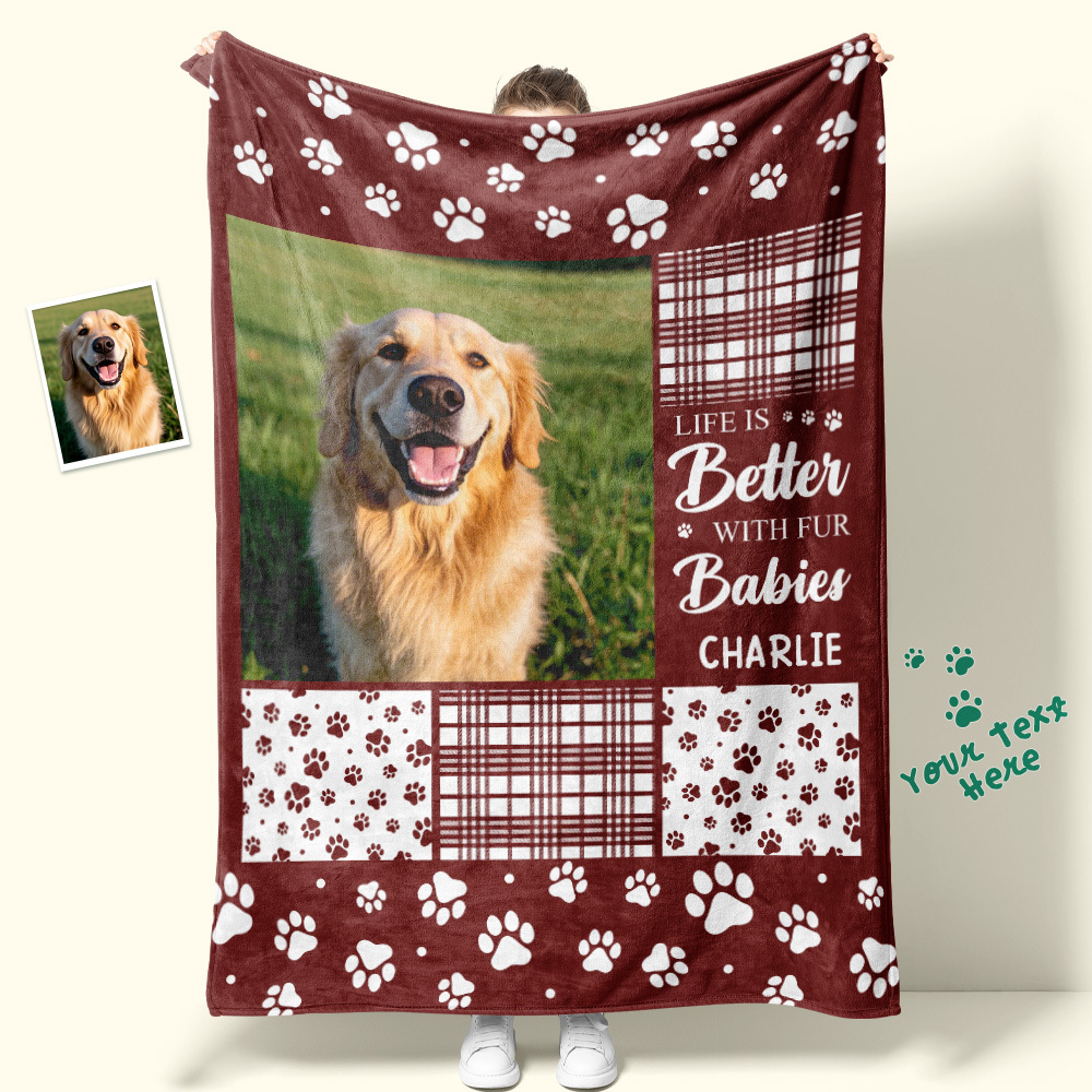 Custom Photo Blanket You Were My Favorite Hello And My Hardest Goodbye Owners Gift For Pet Lovers
