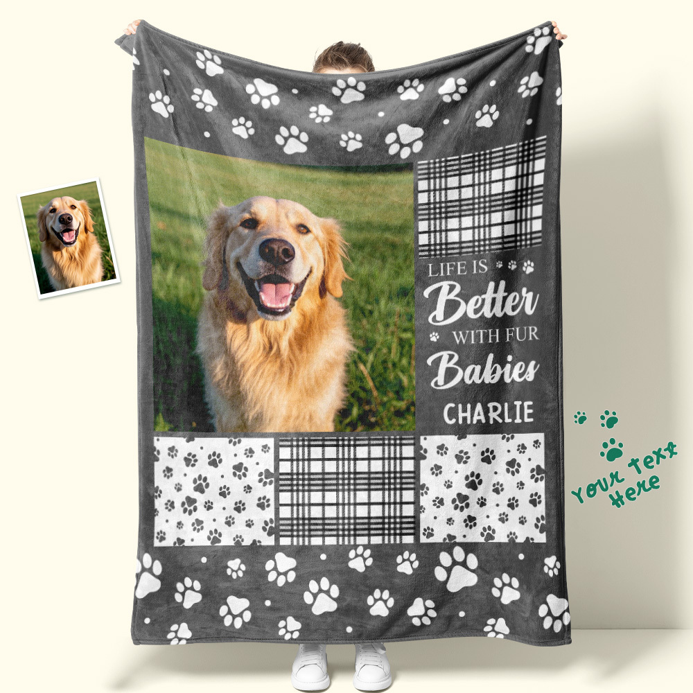 Custom Photo Blanket You Were My Favorite Hello And My Hardest Goodbye Owners Gift For Pet Lovers