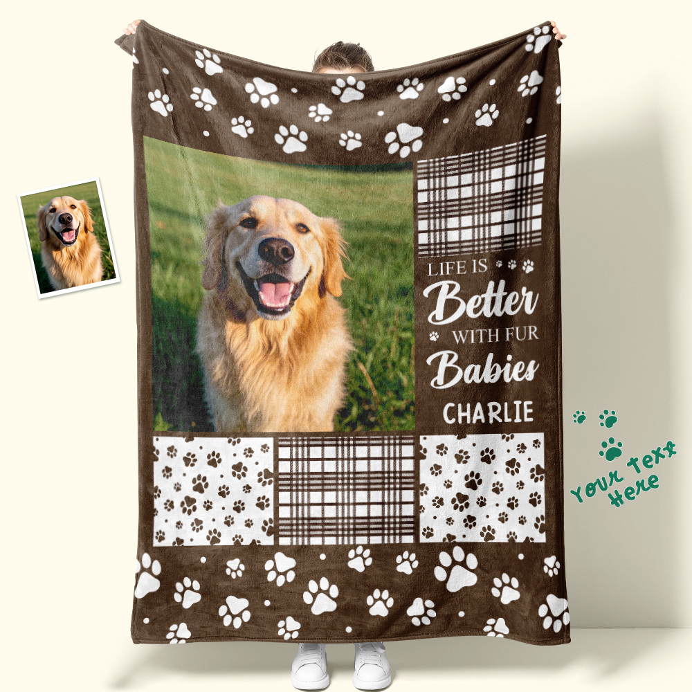 Custom Photo Blanket You Were My Favorite Hello And My Hardest Goodbye Owners Gift For Pet Lovers