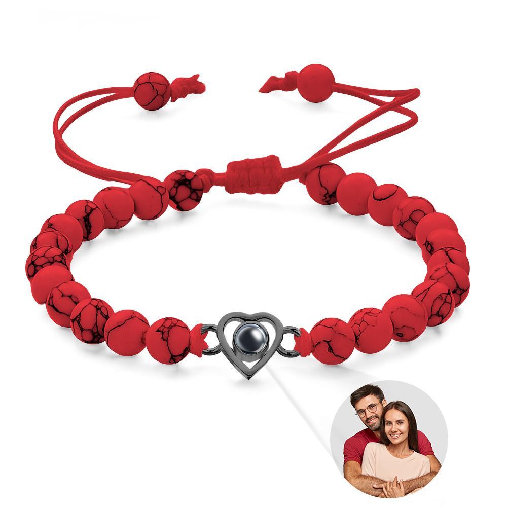 Custom Projection Bracelet Unique Romantic Couple Gift - soufeelus