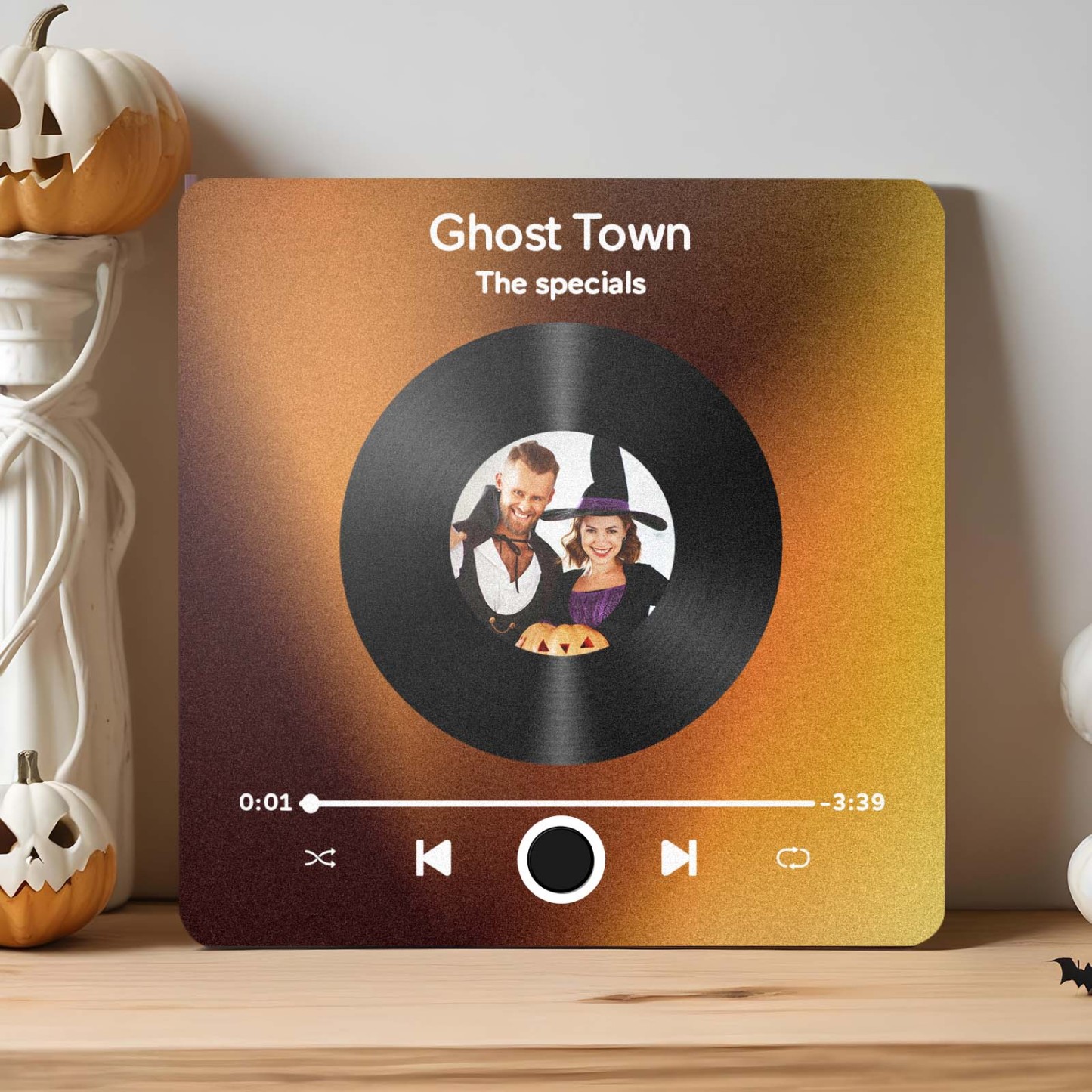 Customized Album Fridge Magnet Personalized Music Fridge Magnet Halloween Gifts Family Gifts - soufeelus