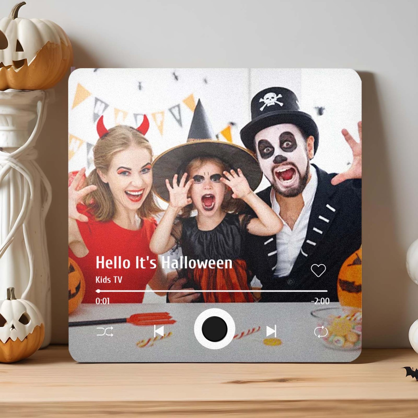 Customized Album Fridge Magnet Personalized Music Fridge Magnet Halloween Gifts Family Gifts - soufeelus