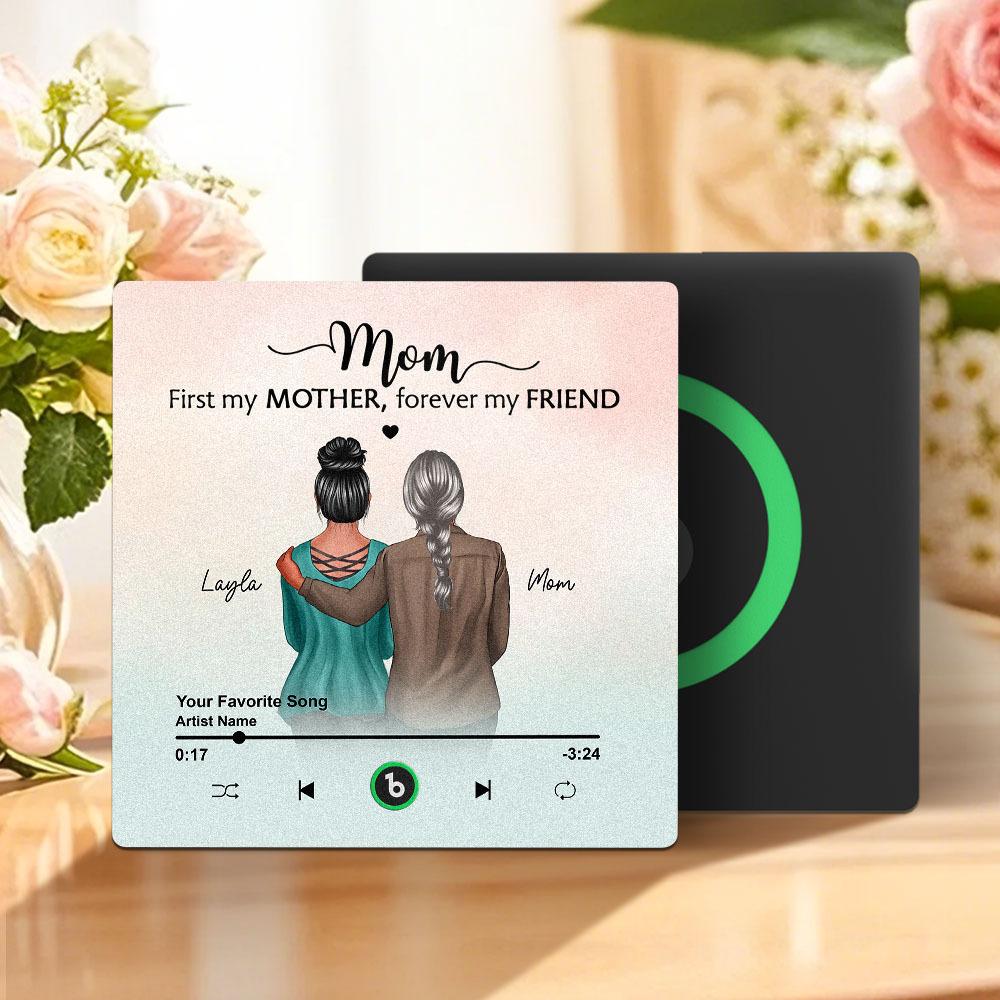Custom Music Fridge Magnets Mother's Day Music Wall Photo Sticker That Plays Music Without Cell Phone Multiple Styles