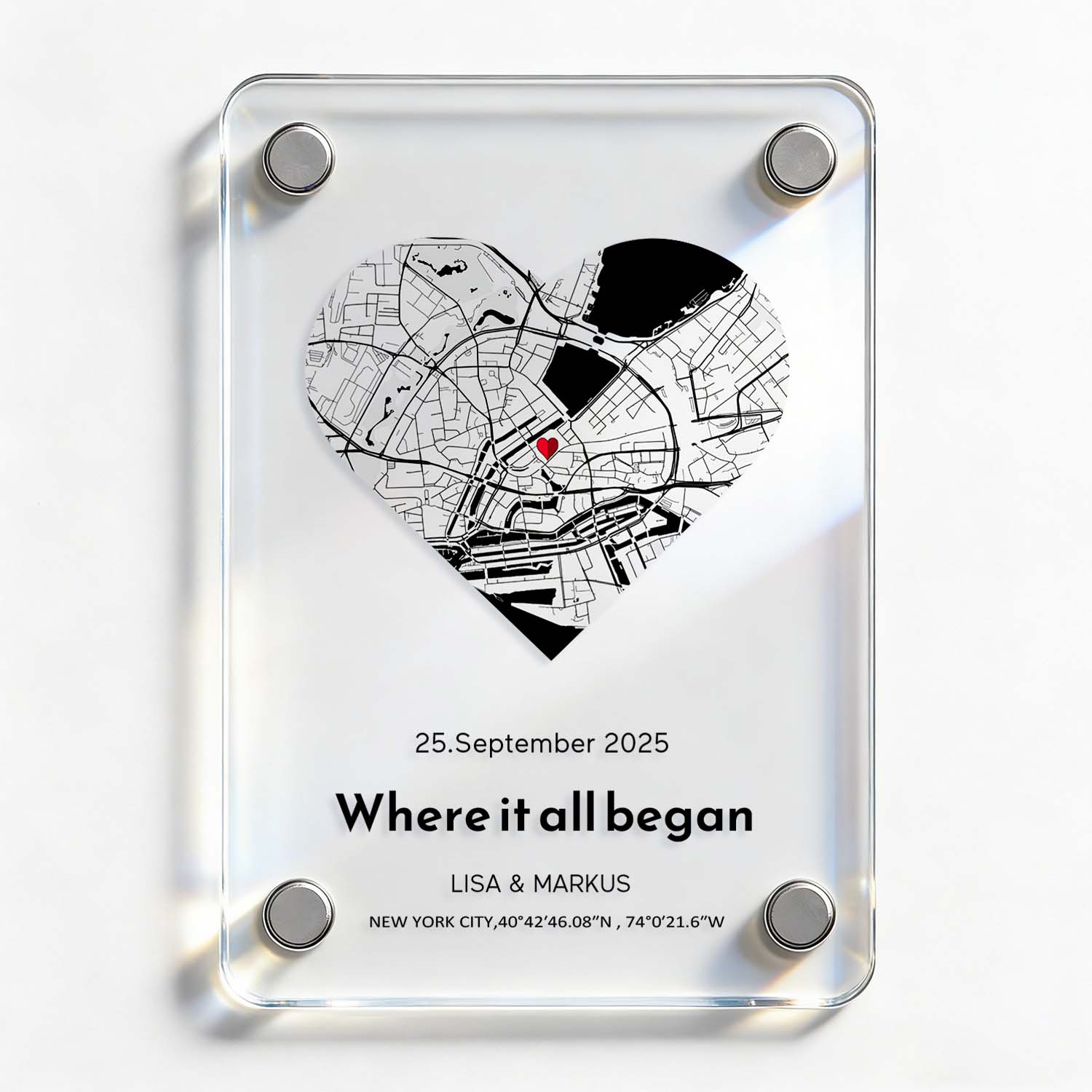 Where It All Began – Acrylic Magnet