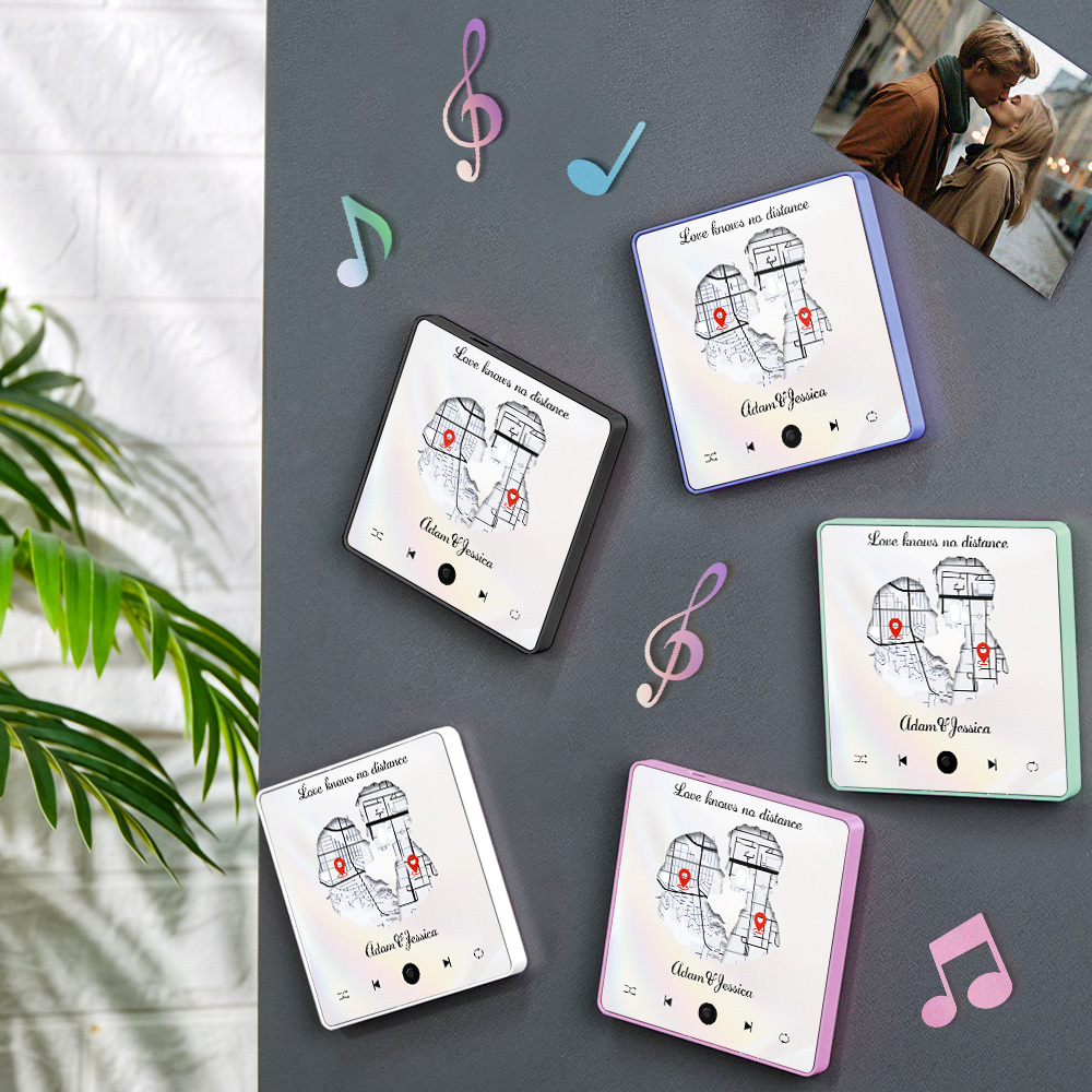 Personalized Photo Album Fridge Magnet Music Wall Photo Sticker Music Movement That Can Be Played Without Cell Phone Music Fridge Magnet Pro