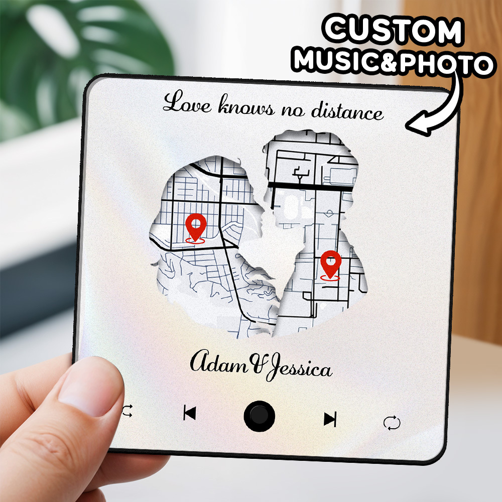 Personalized Photo Album Fridge Magnet Music Wall Photo Sticker Music Movement That Can Be Played Without Cell Phone Music Fridge Magnet Pro