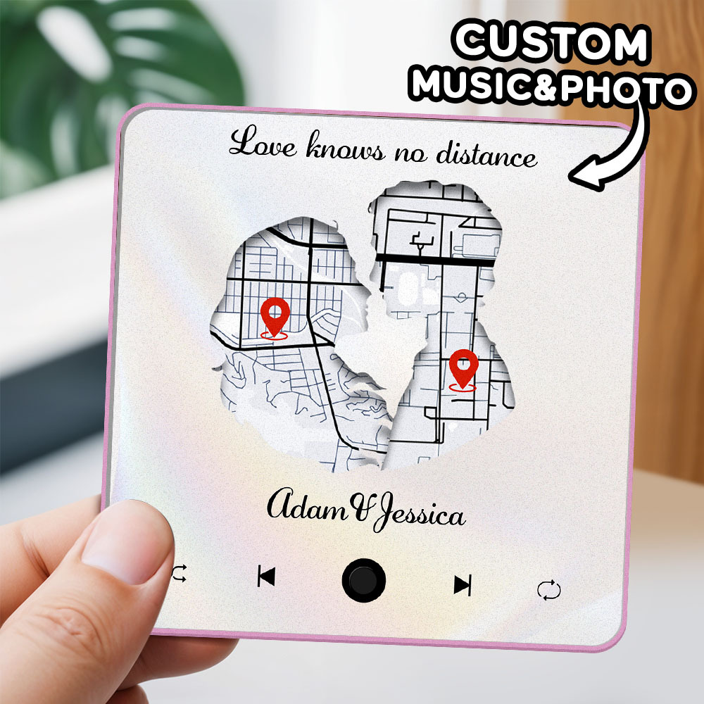 Personalized Photo Album Fridge Magnet Music Wall Photo Sticker Music Movement That Can Be Played Without Cell Phone Music Fridge Magnet Pro