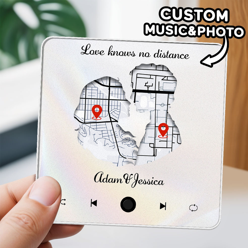 Personalized Photo Album Fridge Magnet Music Wall Photo Sticker Music Movement That Can Be Played Without Cell Phone Music Fridge Magnet Pro