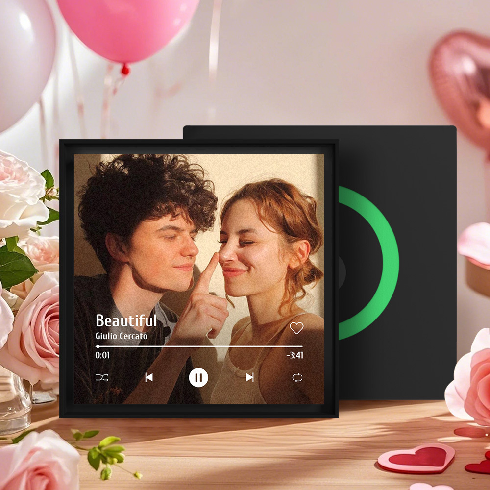 New 5.0 Upgrade Custom Music Fridge Magnet Can Play Songs and Adjust Volume Supports 1-6 Songs Valentine's Day Gifts