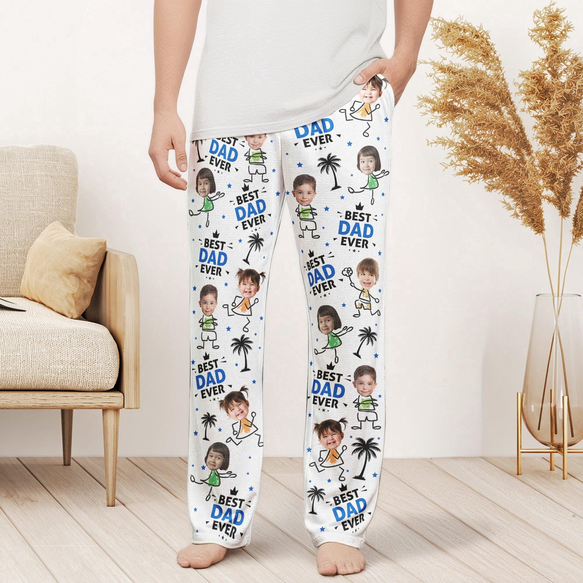 Father's Day Gifts, Best Dad Ever New Version Father's Day Gift For Dad, Husband, Grandpa - Personalized Lounge Pants