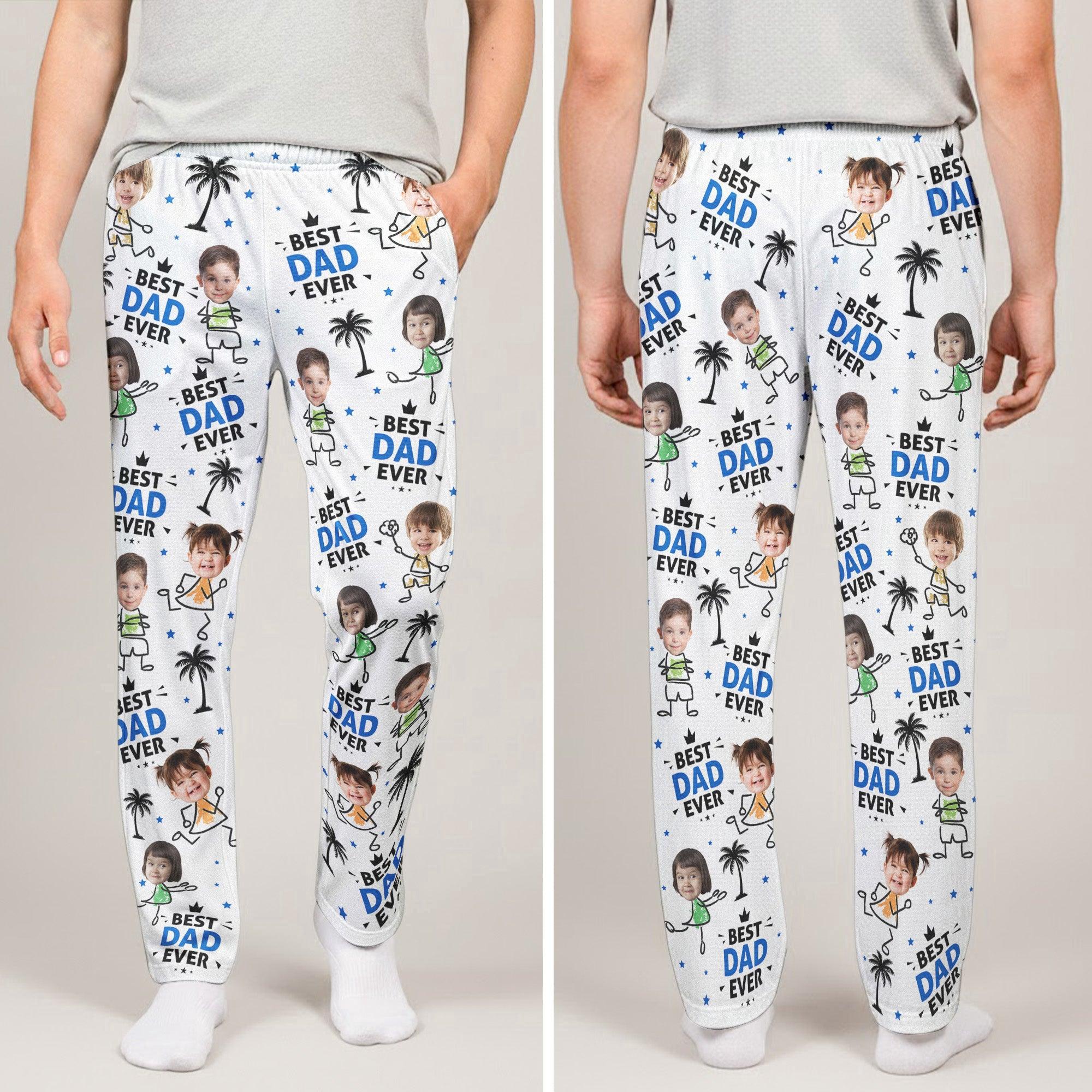 Father's Day Gifts, Best Dad Ever New Version Father's Day Gift For Dad, Husband, Grandpa - Personalized Lounge Pants