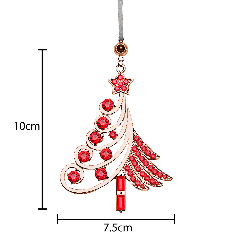 Personalized Photo Projection Ornaments Colorful Christmas Tree Diamond Ornament Christmas Gifts - soufeelus