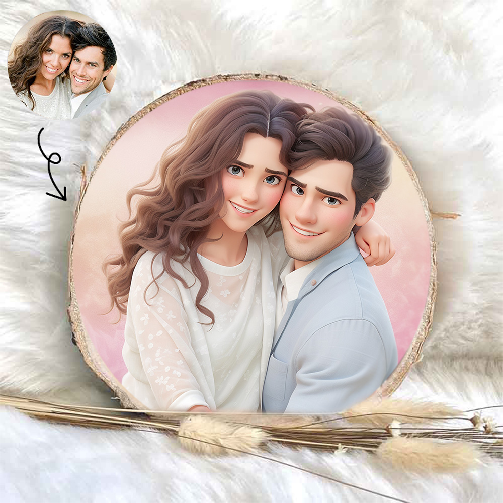 Personalized Portrait Photo Wood Plaque - soufeelus