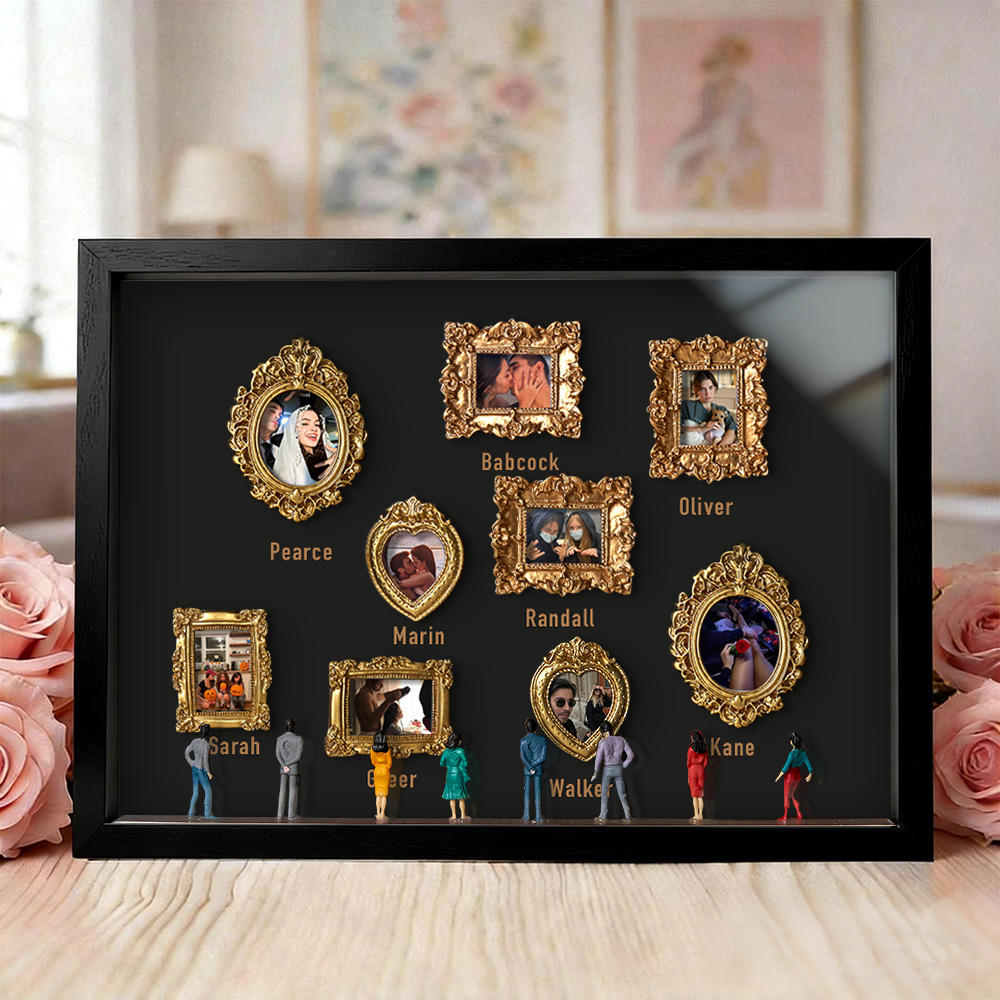 Custom Name Museum of Us Frame Personalized Family Gift Cute Miniature Museum Gifts Meaningful Gift Mother's Day gift - soufeelus