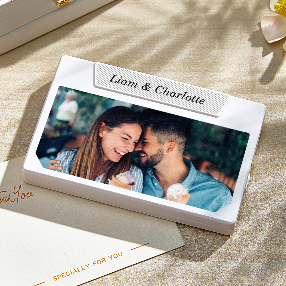 Personalized Vintage Recordable Cassette Phonograph Music Box Birthday Card Wish Christmas Gift Anniversary Birthday Gift For Bestie