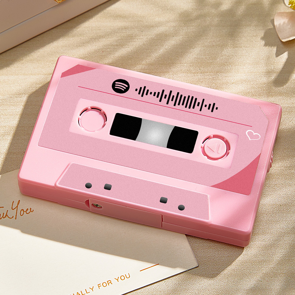 Personalized Vintage Recordable Cassette Phonograph Music Box Birthday Card Wish Christmas Gift Anniversary Birthday Gift For Bestie