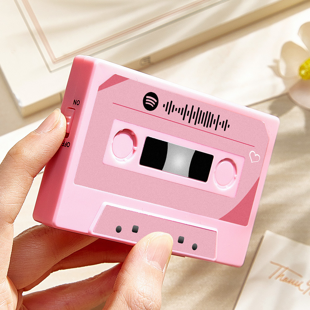 Personalized Vintage Recordable Cassette Phonograph Music Box Birthday Card Wish Christmas Gift Anniversary Birthday Gift For Bestie