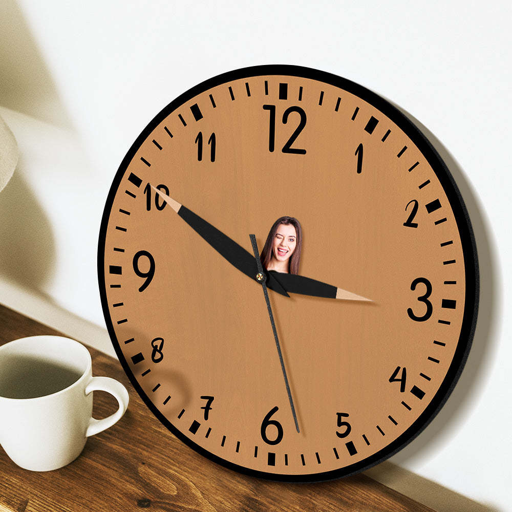Custom Face Clock Girlfriend Gifts Valentine's Day Gifts - soufeelus