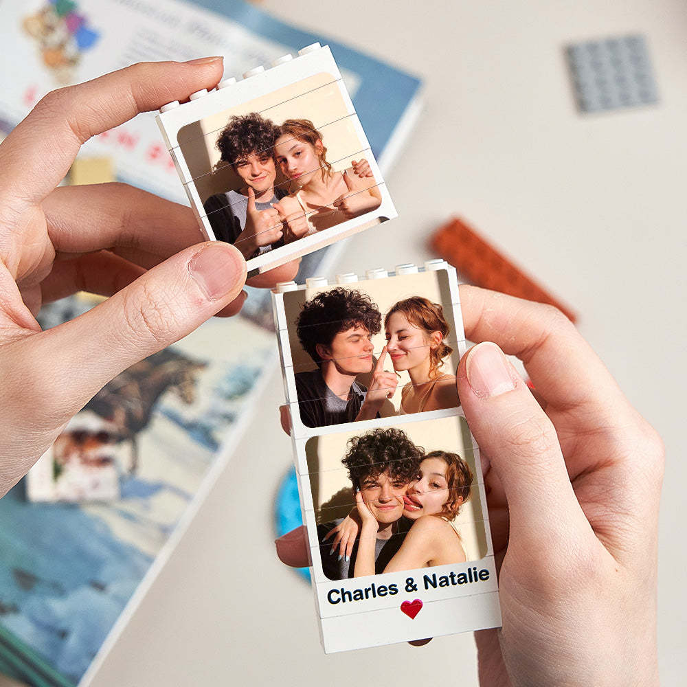Personalized Photo Building Block Picture Brick Puzzle Gift for Lover - soufeelus