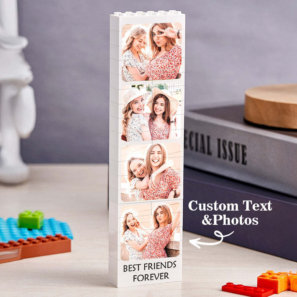 Personalized Photo Building Block Picture Brick Puzzle Gift for Best Friends - soufeelus
