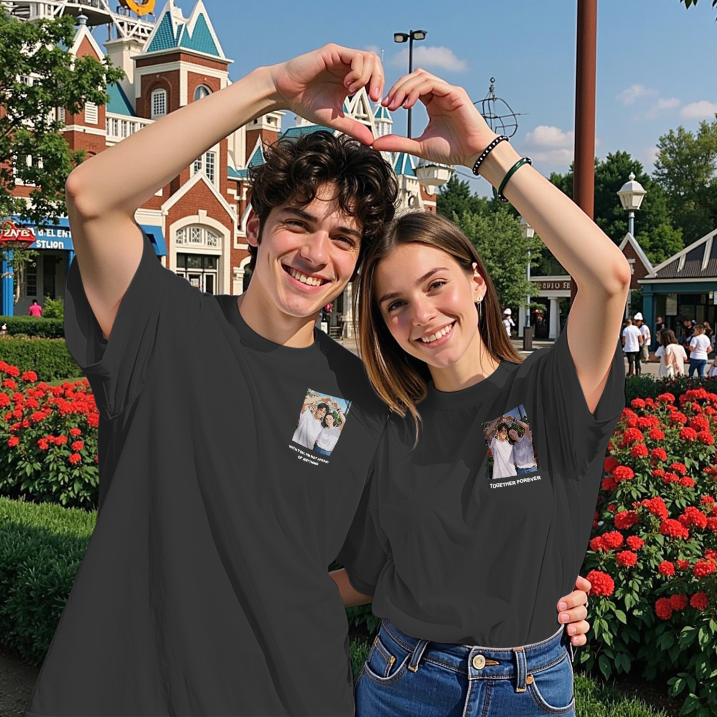 Custom Gibli T-shirt Photo T-shirt Anime Cartoon T-shirt