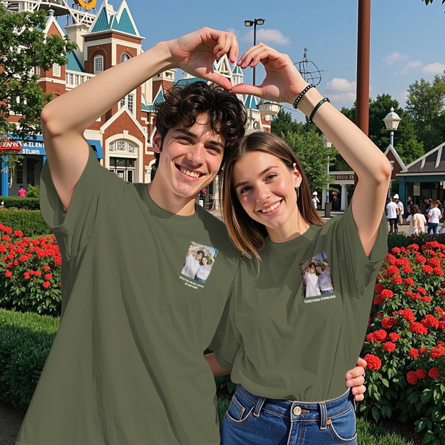 Custom Gibli T-shirt Photo T-shirt Anime Cartoon T-shirt