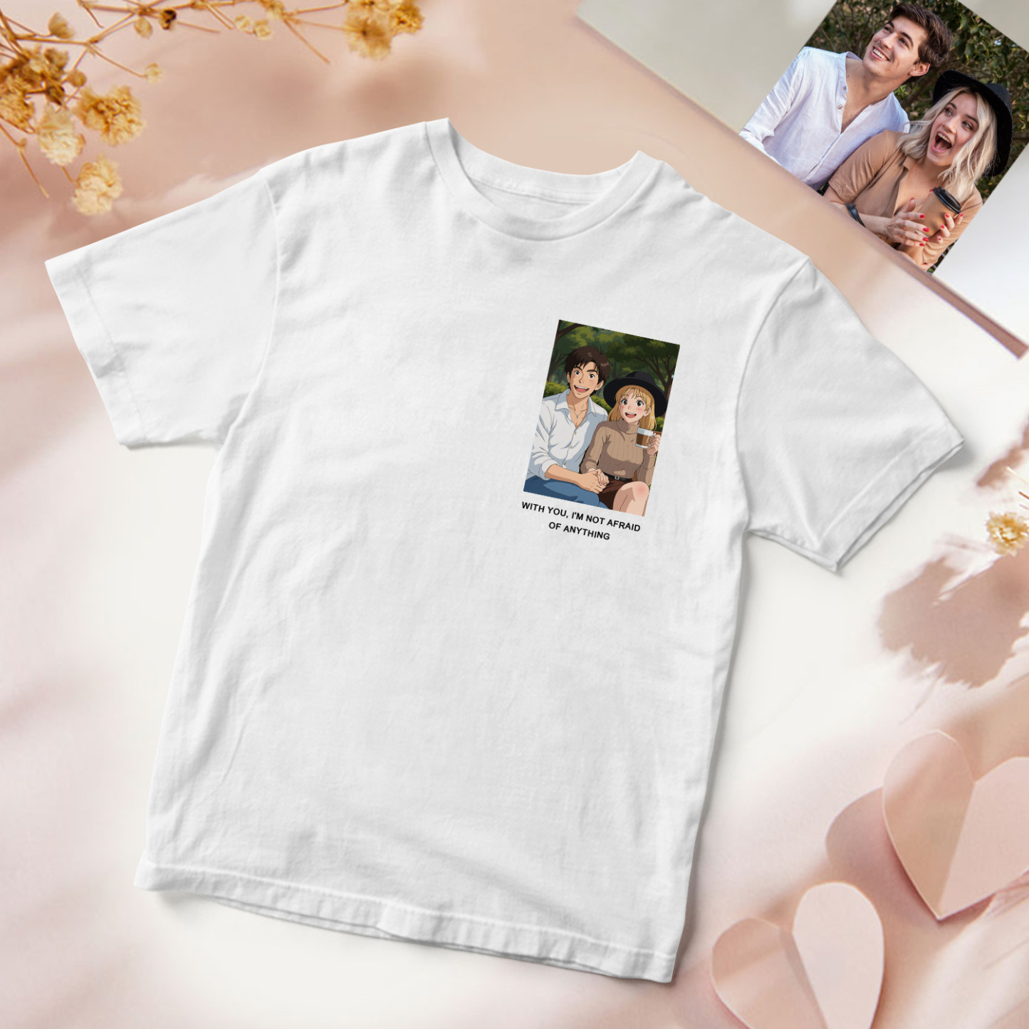 Custom Gibli T-shirt Photo T-shirt Anime Cartoon T-shirt