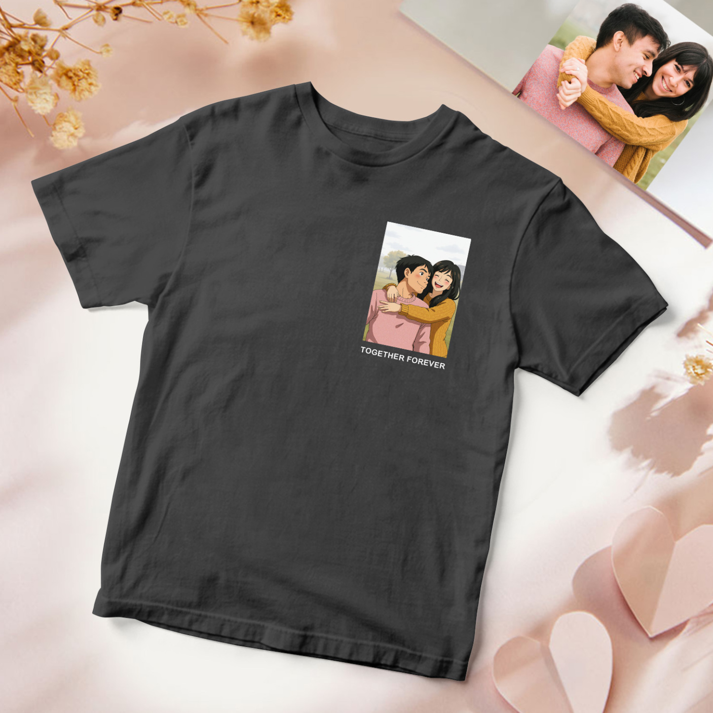 Custom Gibli T-shirt Photo T-shirt Anime Cartoon T-shirt