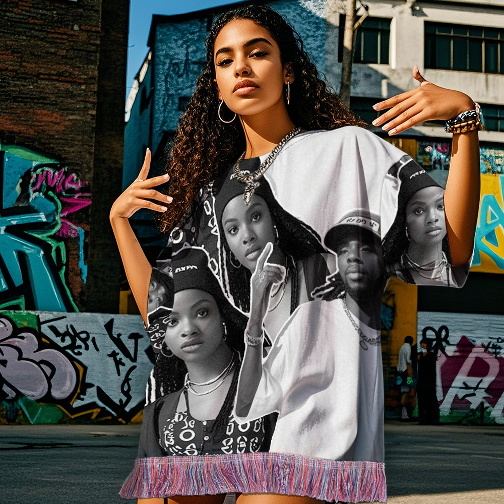 Custom Vintage Photo Tapestry Sweatshirt Hoodie
