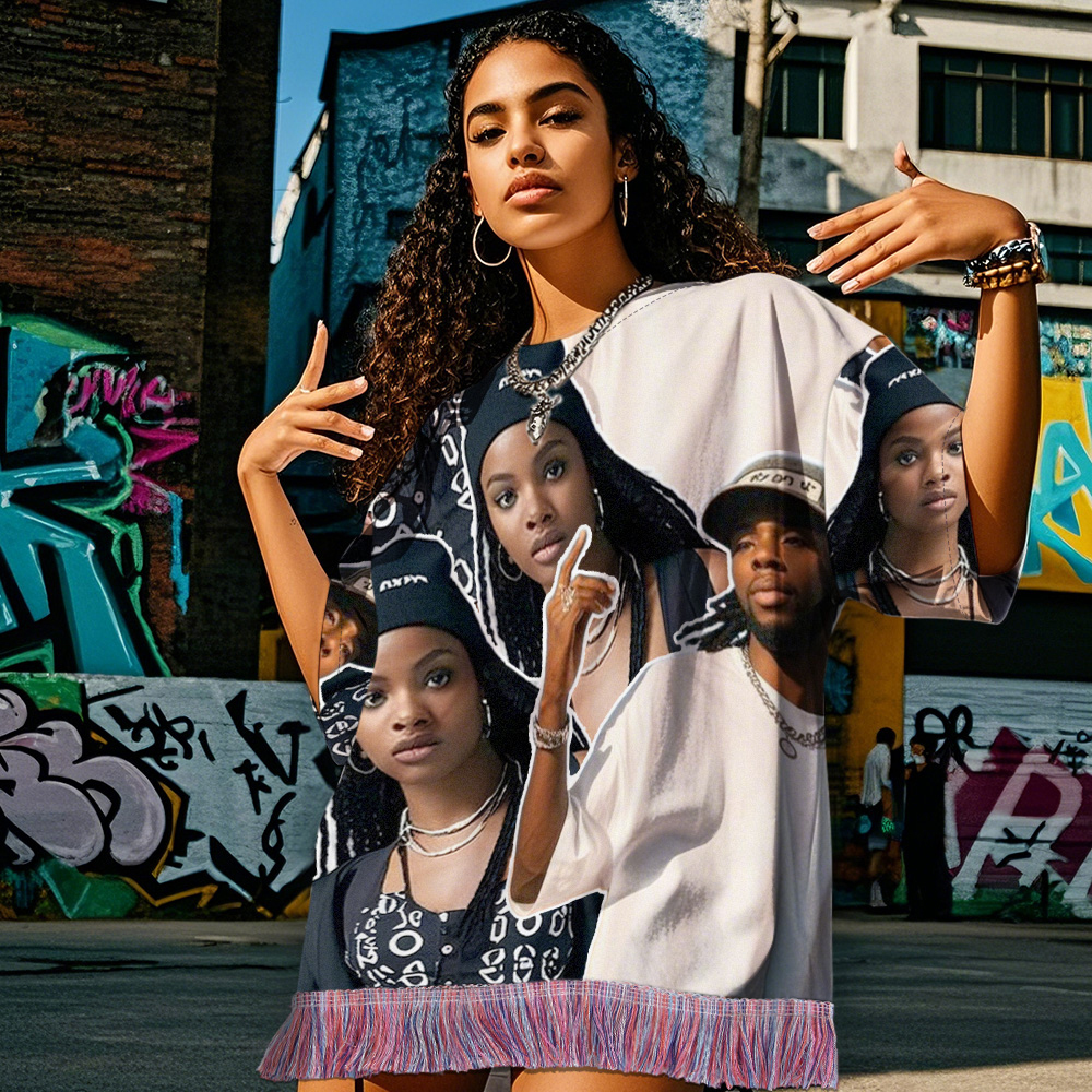 Custom Vintage Photo Tapestry Sweatshirt Hoodie