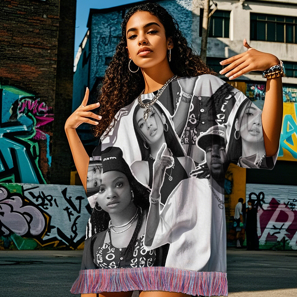 Custom Vintage Photo Tapestry Sweatshirt Hoodie