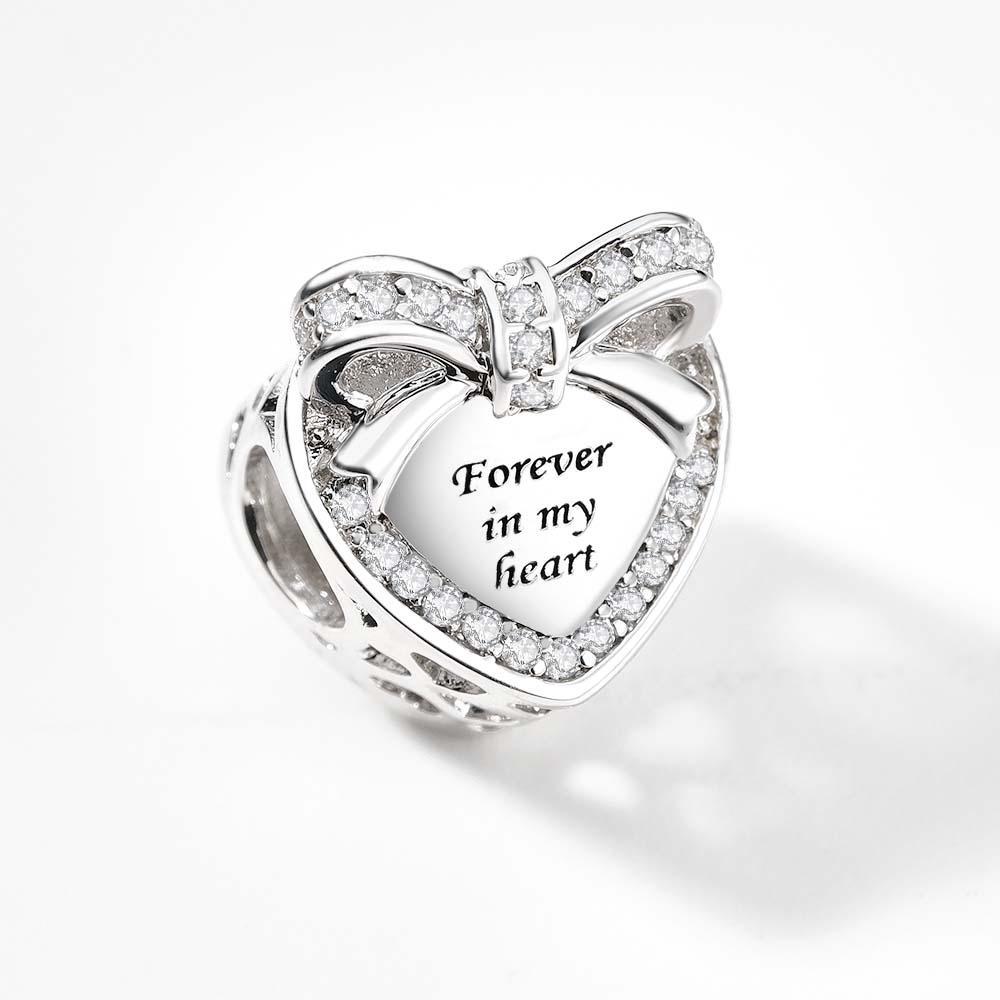 Personalized Photo Charm Butterfly Charm Engraved Charm for Women - soufeelus